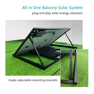 Système de <span class=keywords><strong>Balcon</strong></span> Prêt-à-l'Emploi Kit <span class=keywords><strong>Solaire</strong></span> 800W avec Micro-Onduleur Tout-en-Un et Panneaux Solaires Topcon pour Montage Domiciliaire - Product Image 5