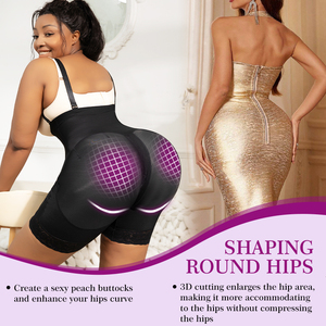 Venta al por mayor Etapa 1 Fajas Post Operatorias Tela médica Corte 3D Levantador de glúteos Faja colombiana Fajas para mujeres - Product Image 3