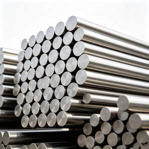 Barres rondes pleines en acier inoxydable 316Ti, en stock usine, bonne résistance au glissement pour les pièces d'équipement de centrales électriques - Product Image 3