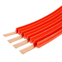 3 4 6 P Trolley Line Grue Alimentation électrique Boîtier en PVC Système de rails en cuivre Grues aériennes avec barre conductrice