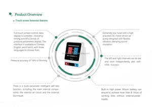 Système de garrot automatique orthopédique chirurgical, système hémostatique pneumatique électrique, appareil d'urgence clinique en aluminium - Product Image 2