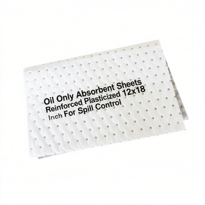 Oil Only Absorbent <b>Sheets</b> Reinforced <b>Plasticized</b> 12x18 Inches For Spill Control - Product Image 2