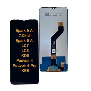 Оригинальные Запчасти для Spark K Lc8 Сотовый телефон Lcd сенсорный экран дигитайзер дисплей