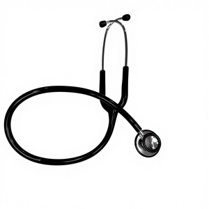 Stéthoscope médical portable à double tête en aluminium, homologué CE, avec tube en Y coloré, pour hôpital, clinique et domicile - Product Image 3