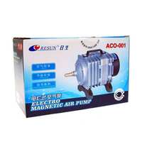 Pompe à air électrique haut de gamme Resun ACO 001 pour bassin, oxygénateur écologique pour aquarium et bassin à poissons, vente en gros usine
