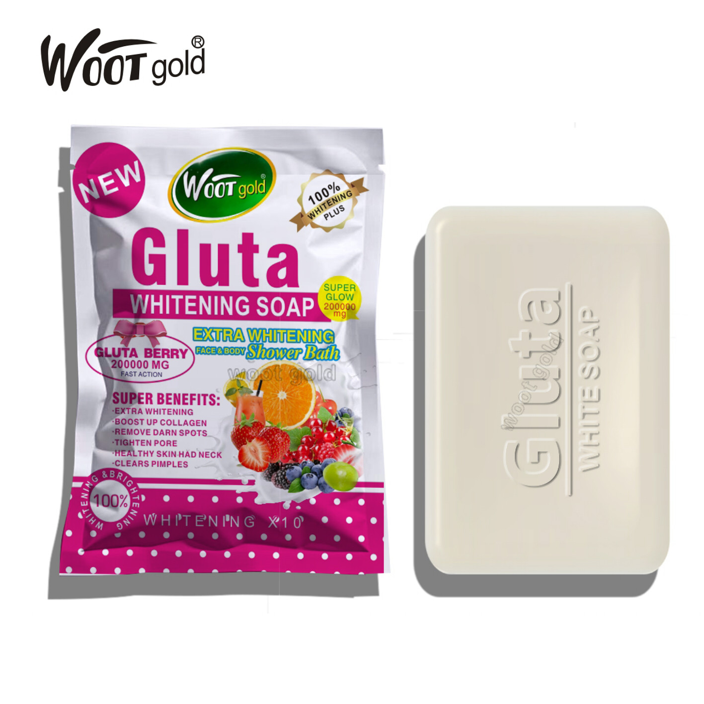 g gold plus glutathione soap Unlock radiant skin with @glutalight_official Soap! My skin game has  leveled up with this Soap! 💫 I'm obsessed with the radiant glow it gives!  Glutathione, niacinamide, and rice water work magic to main image 1