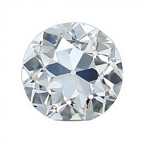 เพชรแท้ 1.00 กะรัต ทรงโอลด์ยูโรเปียนคัท สี G ความสะอาดระดับ VS1 สำหรับการตัดแบบยูนีคคัทที่ได้รับการรับรอง คุณภาพสูงสำหรับเครื่องประดับ - Product Image 1