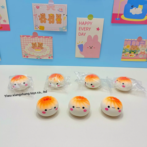 Cute Bun Squishy Stress <b>Ball</b> Soft <b>Squeeze</b> Toy Sensory Fidget Dumpling Toy for Kids and Adults - Product Image 2