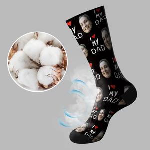 Chaussettes <span class=keywords><strong>de</strong></span> sport <span class=keywords><strong>de</strong></span> <span class=keywords><strong>Noël</strong></span> personnalisées pour enfants Winter Terry avec logo personnalisé Cross-Border sur <span class=keywords><strong>Amazon</strong></span> - Product Image 1