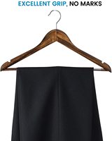Tailai Hout Pak Hangers Voor Kleding Premium Kwaliteit Houten Kleerhangers Met Logo Sterk En Duurzaam Pak Hangers Natuur