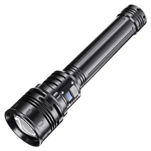 Powerful Flashlight LCD Numerical Display Power Bank 10000mAh Battery Outdoor Torch XHP90 16000 Lumens Ultra Bright Flash Light