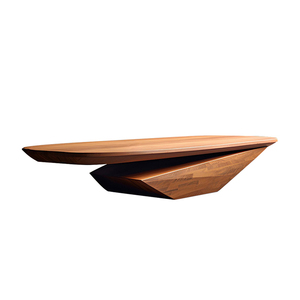 Tavolino da Caffè in Legno Massello di Alta Qualità, Design Moderno per Casa, Tavolino Creativo per <span class=keywords><strong>Salotto</strong></span> di Villa - Product Image 6