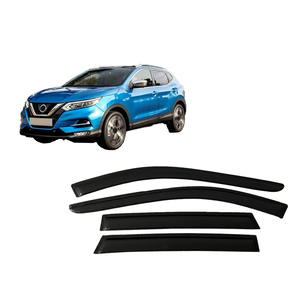 Pour <span class=keywords><strong>NISSAN</strong></span> <span class=keywords><strong>QASHQAI</strong></span> 2013-2021 pare-soleil latéral pare-pluie déflecteur d'évent latéral pare-brise montage extérieur - Product Image 1