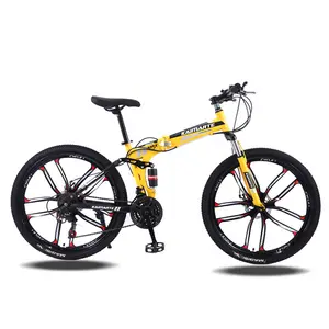 2019 Fabriek Prijs Opvouwbare Mountainbike Mtb Fiets Voor Mannen/Staal Vouwen Mountain Bycycles/26 Inch 29Inch downhill