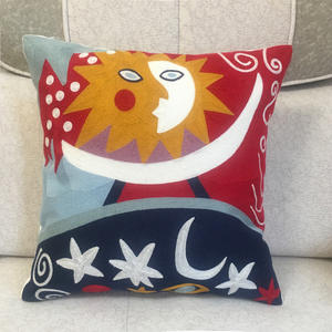 1 pezzo copricuscini decorativi ricamati per cuscini decorazione divano 18x18 pollici/ - Product Image 3