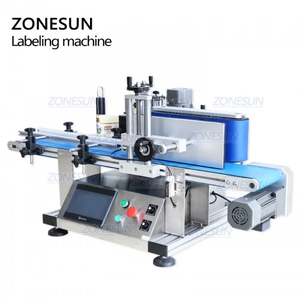 ZONESUN ZS-TB150 Máy Dán Nhãn Tự Động Để Bàn Lon Tròn Chai Rượu Thủy Tinh Máy Dán Nhãn Chai Tròn - Product Image 5
