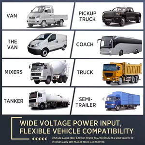 10 inch phía trước và phía sau bên trong đảo ngược máy ảnh màn hình với tầm nhìn ban đêm DVR cho xe tải đậu xe trái và phải xem phía sau - Product Image 5