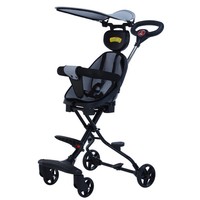 Poussette pliable manuelle multicolore Yobe Baby YB-CT03 à quatre roues pour tout-petits, avec cadre en alliage d'aluminium léger