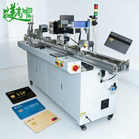 Machine automatique de programmation de puces de cartes de crédit et d'encodage de bandes magnétiques avec marquage laser, conforme à la norme ISO 7811