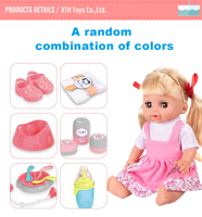 Nuevo Juego de Muñecas de Vinilo Realistas de 14 Pulgadas, Muñeca Reborn de Cuerpo Completo, Juguetes Educativos para Niñas