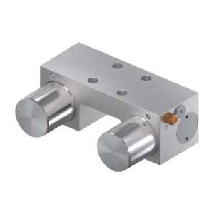 Zimmer MKS3001A MK3001A Pneumatic Normally Closed Rail <b>Clamp</b> - Product Image 4