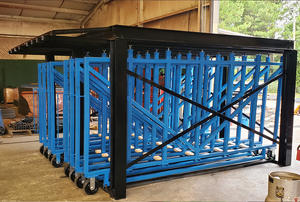 Étagère à feuilles à déploiement vertical Étagères de stockage Étagère en tôle robuste pour le stockage des feuilles - Product Image 4