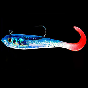 Esca da pesca con testina di pesce in gomma - Product Image 2