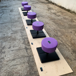 Equipo de pista de obstáculos de aluminio <span class=keywords><strong>Ninja</strong></span> Warrior para interior <span class=keywords><strong>americano</strong></span> y Reino Unido personalizado - Product Image 6