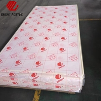 Feuilles de sublimation en acrylique transparent brillant pour emballage en gros 1220*1830mm/4x6ft, 2-3mm, écologiques, résistantes à la chaleur, pour découpe