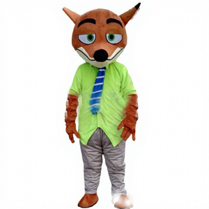 Disfraz de Peluche de Conejo Judy Zhu Di, Traje de Sr. Perezoso, Disfraz de Animación de Nick Fox, Ropa de Algodón para Juego de Roles - Product Image 2