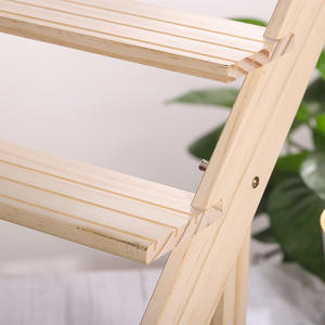 Disesuaikan Logo <span class=keywords><strong>3</strong></span>-Tier Modern perhiasan kayu berdiri Bambu tampilan ritel penggunaan dalam ruangan untuk liontin gelang kalung rak penyimpanan - Product Image 5