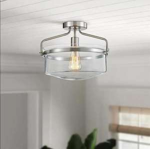 Zèle éclairage nordique moderne LED plafonnier nouveau Design base en acier vente directe d'usine pour la chambre et la salle à manger - Product Image 4