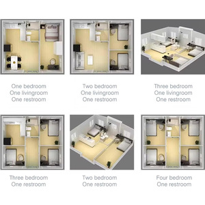 Casa contenedor extensible de acero-Casa prefabricada para edificios de oficinas y USO HOTELERO Diseño moderno Instalación rápida - Product Image 2
