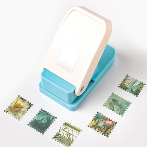Machine à poinçonner pour la personnalisation, poinçon à levier carré pour les timbres-poste en <span class=keywords><strong>papier</strong></span> artisanal rectangulaires - Product Image 1
