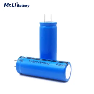 Batterie au lithium titanate haute puissance 23680, 2.4v, 2500mah, 15C pour système d'énergie solaire à super condensateur
