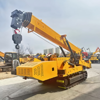 Grue araignée articulée Jiusheng prête à la vente – Grue araignée de bonne qualité avec télécommande sans fil, mini-grue araignée pliable