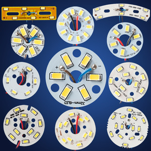 DIY LED 3W 5W Round Light <b>Panel</b> For Ceiling Crystal Lights Dining Pendant <b>Mirror</b> Bulb Core Replacement Part - Product Image 3