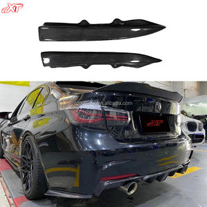 Divisor de difusor lateral trasero de fibra de carbono estilo F30 M-Tech PSM para <span class=keywords><strong>BMW</strong></span> Serie 3 F30 Esquina de parachoques 13-18 - Product Image 1