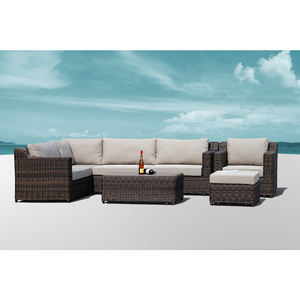 Hot Sale Moden Design Patio <span class=keywords><strong>Outdoor</strong></span> <span class=keywords><strong>Rattan</strong></span> Seil Möbel Garten Sofa <span class=keywords><strong>Set</strong></span> - Product Image 1