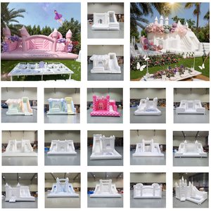 Lớn Inflatable công viên chủ đề Combo sân chơi nhà bị trả lại trượt Inflatable trở ngại ngoài trời khổng lồ - Product Image 6