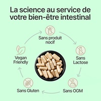 Capsules Nettoyantes pour le Côlon, Formule Douce 14 Jours avec Probiotiques, Soutien à la Santé Intestinale et à la Détoxification, Complément Alimentaire Naturel, Prise en Charge OEM