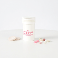 Nouvelle Offre 2026 : Tubes Rigides en Plastique pour Comprimés Effervescents, Diamètre 29mm, Hauteur 48mm, avec Bouchon Flip-Top, Emballage Anti-Humidité