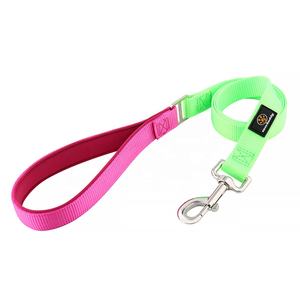 Correa de nailon con relleno de neopreno para mascotas, accesorio transpirable de colores variados - Product Image 2