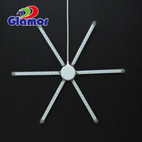 Tubo de nieve que cae LED Efecto de persecución de flores Animado 20mm Blanco Ww Mini Meteor Light 2D Decoración Luz para eventos al aire libre IP 65