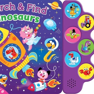 <span class=keywords><strong>Livre</strong></span> sonore amusant pour la recherche et la découverte des dinosaures, recherche de dinosaures, animaux, objets et plus encore, à partir de 2 ans, <span class=keywords><strong>livre</strong></span> sonore à 6 boutons - Product Image 1