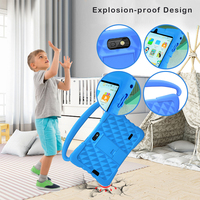 Tablet anak-anak Android 11 inci, Tablet Octa Core RAM 2GB ROM 32GB, Tablet pendidikan WiFi, hadiah untuk anak-anak