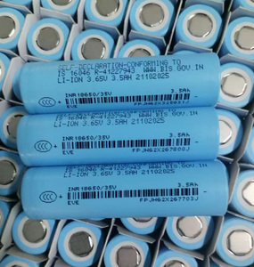EV E INR18650/35V 3500mAh 3.7V Baterai Li-ion Silinder Kapasitas Tinggi 3C Discharge 1200 Siklus E-bike Power Bank Energi - Product Image 5