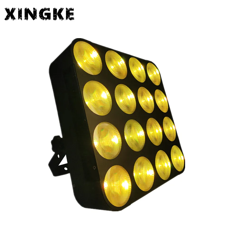 Led Dance Floor chiếu sáng 4*4x30 Wát RGB 3in1 LED ma trận blinder ánh sáng cho giải trí