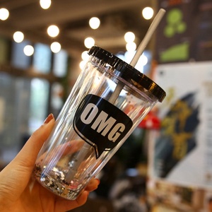 Nouveauté articles promotionnels en plastique <span class=keywords><strong>eau</strong></span> froide couleur changeante tasse de jus magique personnalité en plastique réutilisable voyage paille tasses à <span class=keywords><strong>eau</strong></span> - Product Image 1