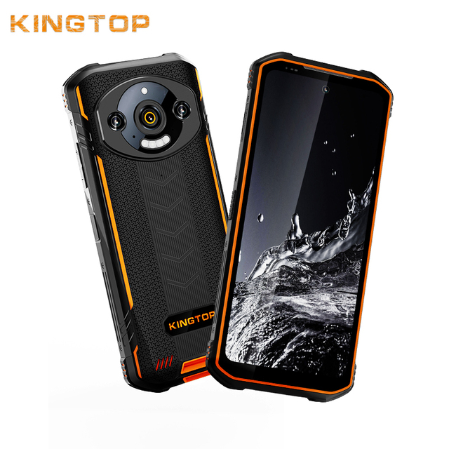 IP68 Waterproof 6.8 Inch Android 12 Octa-Core 4G Smart Phone 8GB 256GB Sturdy Mobile LCD Water Resistant Handheld Rugged Phone